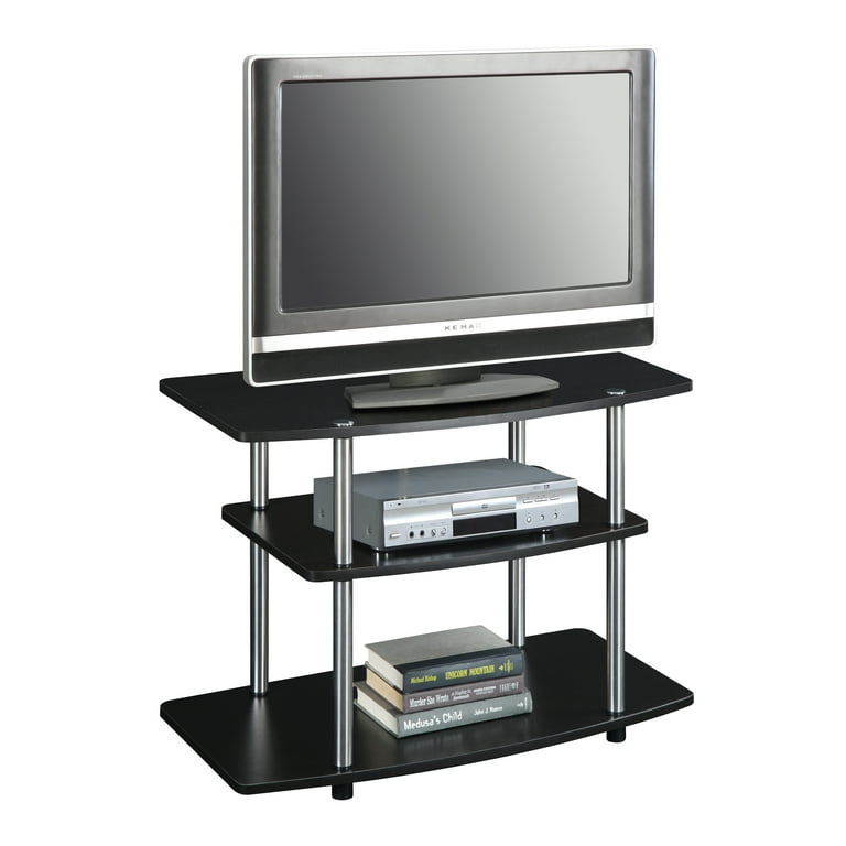 TECNOS 　SLIM　NEAT Convenience Concepts Designs2Go No Tools 37-inch 3 Tier TV Stand