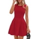thumbnail image 1 of Vestido PRETTYGARDEN 2025 Línea A sin mangas Rojo XXL, 1 of 8