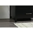 thumbnail image 5 of 30 inch single bathroom vanity in black with backsplash, 5 of 8