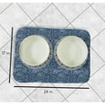 thumbnail image 3 of Simply Daisy Floral Tangle Pet Feeding Mat for Dogs and Cats, 3 of 3