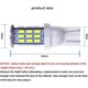 thumbnail image 2 of 20pcs Super Bright RV Trailer T10 921 194 42-SMD 12V Car Backup Reverse LED Lights Bulbs Light Width Lamp Xenon White, 2 of 5
