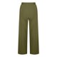 thumbnail image 5 of Puntoco Pantalón De Mujer De Pernera Ancha De Puro Algodón Con Botones, Color Liso, Verde Militar Xxl, 5 of 6