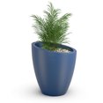 thumbnail image 3 of Mayne Modesto 30" x 30" x 34" Round Neptune Blue Plastic Planter, 3 of 15