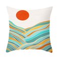 thumbnail image 1 of CNKOO Pillow Case Delicate Home Ornament Polyester Washable Square Cushion Cover for Home, 1 of 12