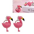 thumbnail image 4 of 2 llaveros elegantes de flamenco con luz LED y sonido, ideal como regalo de San Valentín para hombres y mujeres., 4 of 5
