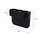 thumbnail image 2 of Portavasos negro para asiento de coche, caja de almacenamiento/portavasos Universal, color negro, 1 unidad ER, 2 of 5