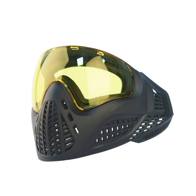 Máscara de PC Strade Fareast Limited para exteriores negro amarillo