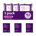 thumbnail image 1 of Toallitas desechables para glúteos Goodwipes, extra grandes, 153 unidades, 1 of 8