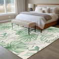 thumbnail image 5 of Rectangle Area Rug 5x8ft,Summer Green Leaves Starfish Water Drop Washable Carpet Non-Slip Runner Accent Rugs Indoor Floor Mat for Bedroom Living Room Decor,Underwater World, 5 of 9