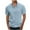 Light Blue-father's day gifts from son, variant on Txeol Deals Today Men's Summer Lightweight Cotton Linen Shirts Casual Short Sleeve Button Polo Tshirt Classic Solid Color Outdoor Athletic Tees,Blue,L