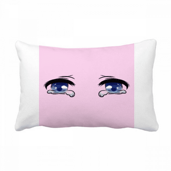 Weeping Lacrimation Sob Eyes Throw Pillow Lumbar Insert Cushion Cover Home Decoration