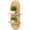 Natural, variant on Arched Wooden Floating Wall Shelf, 2 Tier Boho Wall Decor, 16.9" Plant Wall Shelf, Bohemian Holding Planter Decorative Shelves for Living Room Bedroom Bathroom Brown