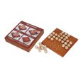 thumbnail image 1 of Juego de ajedrez de madera, juego de ajedrez, juego de mesa de ajedrez de viaje de madera, ajedrez para ancianos elaborado con cuidado, 1 of 8