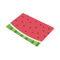 thumbnail image 2 of SUNENAT Watercolor Watermelon Slices Funny Fruit Doormat Anti-Slip Entrance Mat Floor Rug Indoor/Outdoor/Front Door Mats, Rubber Backing 23.6"(L) x 15.7"(W), 2 of 5