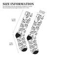 thumbnail image 2 of Compression Socks For Women And Men - Classic Line Cat Face Compression Socks Circulation For Workout, 2 of 2