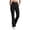 Black, variant on SeekIslan Women's Bootcut Yoga Pants High Waist Work Pants with Side Pockets for Casual Office Daily