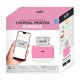 thumbnail image 4 of Impresora térmica Rotuladora Core Innovations Wireless Rosa, 4 of 9