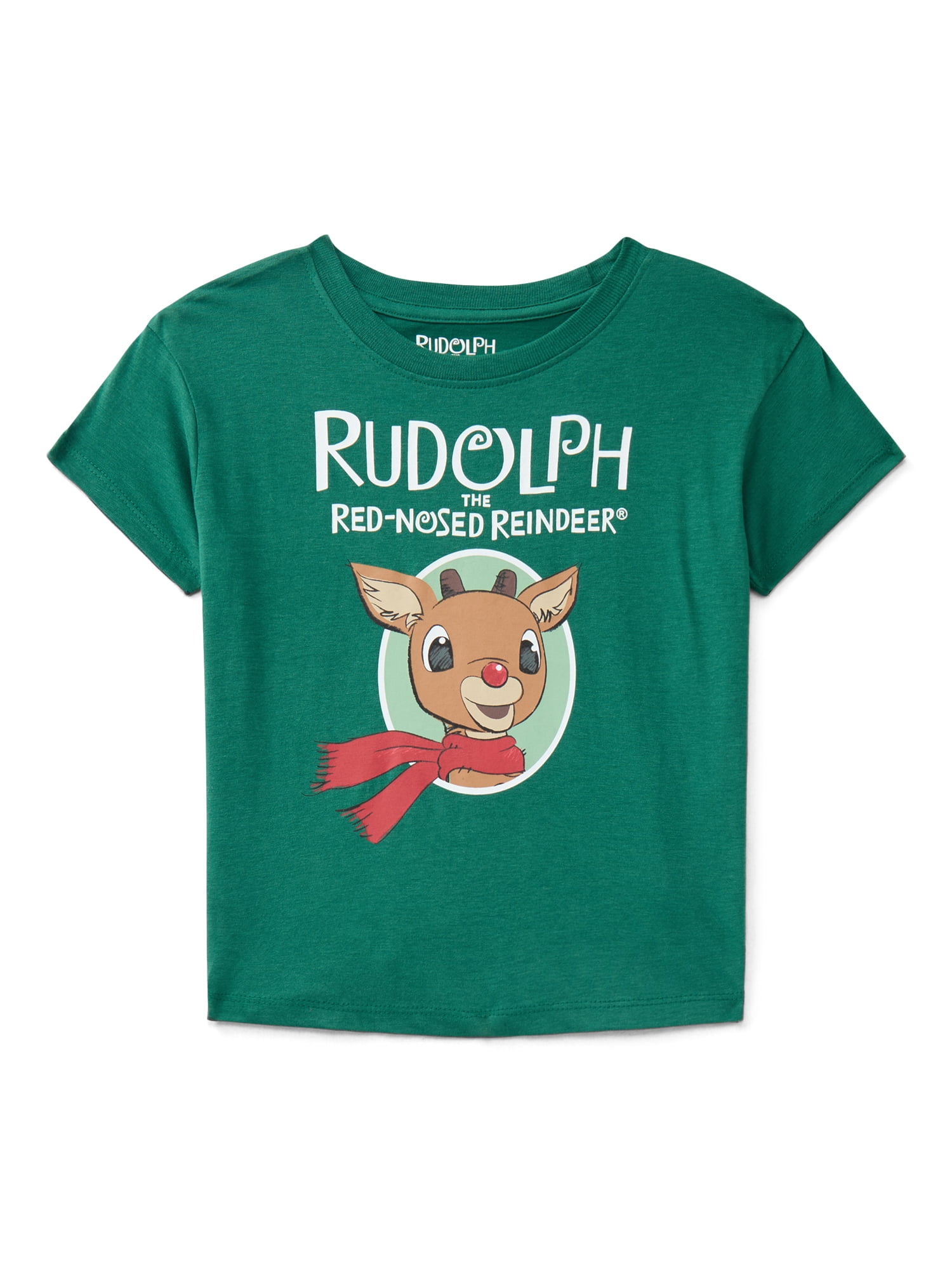 Rudolph Toddler Boys Graphic Tee with Short Sleeves, Sizes 12M-5T