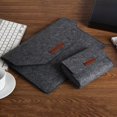 thumbnail image 3 of Deyuer Laptop Bag Portable Waterproof Cotton 13 Inch Notebook Sleeve Case Power Pack for MacBook, 3 of 8
