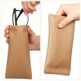 thumbnail image 2 of Miangastore PU Leather Sunglasses Pouch with Squeeze Shrapnel for Protection Use Assorted Color, 2 of 8