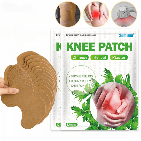 Poultice Patch 12 Pieces in a Bag Knee Patch Knee Soreness Poultice Patch