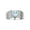 Aquamarine, variant on Sterling Silver Classic 8X6MM Oval Blue Topaz & Sparkling Diamond Ring - Birthstone Jewelry for Men -Size 8