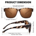 thumbnail image 3 of Gafas de sol Fit Over URUMQI polarizadas UV400 para hombre y mujer, 3 of 7