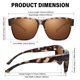 thumbnail image 3 of Gafas de sol Fit Over URUMQI polarizadas UV400 para hombre y mujer, 3 of 7