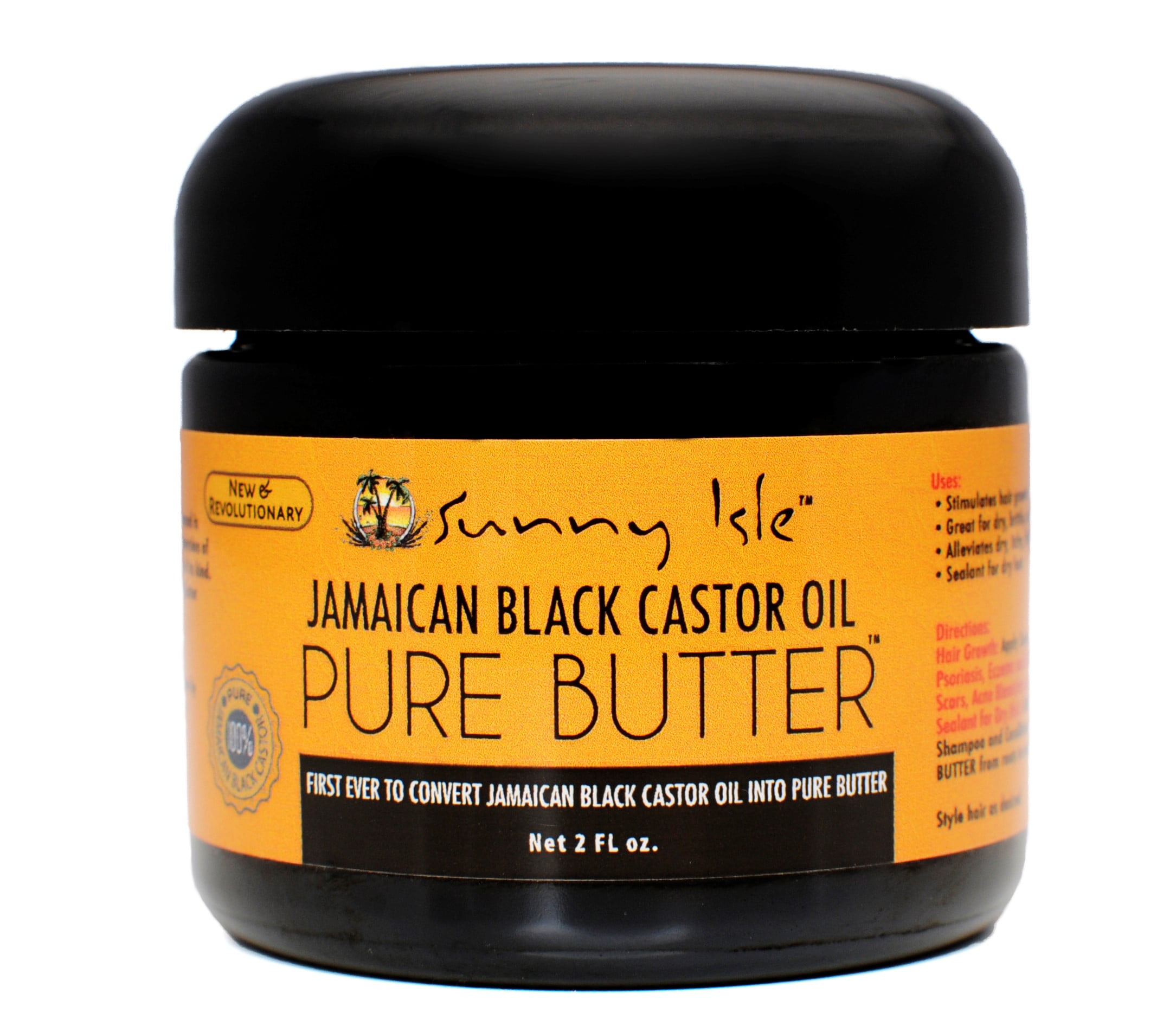 Sunny Isle Jamaican Black Castor Oil Pure Butter, 2 oz
