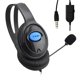 thumbnail image 1 of Moyic Reemplazo para PS4/ PC Computer 3.5mm Large Black Wired Microphone Juego de auriculares Auriculares para juegos Cables de audio/vídeo, 1 of 6