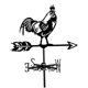 thumbnail image 4 of Veleta de gallo, adorno de gallo, 32cm de ancho, veleta de animales, indicador de dirección del viento para patio, cerca, granja, 4 of 9