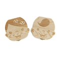 thumbnail image 2 of Creative Baby Teeth Box Saver Storage Box Wooden Children Teeth Holder Organize Box, 2 of 3
