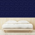 thumbnail image 4 of Ambesonne Space Peel & Stick Wallpaper for Home, Night Skyline with Stars, 13"x36", Purple White, 4 of 6