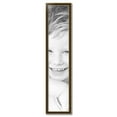 thumbnail image 2 of ArtToFrames 11" x 55" Black Panel With Gold Lip Picture Frame, 11x55 inch Multi Wood Poster Frame (WOM-5092), 2 of 7