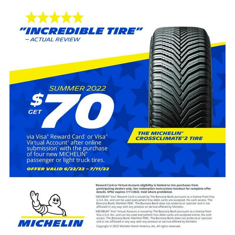 Michelin CrossClimate2 All-Season 235/65R17 104H Tire