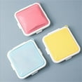 thumbnail image 1 of Sandwich Bread Fresh Storage Box For Office Students Silicone Portable Lunch Box For Heating And Sealing, 1 of 6