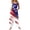 Dark Blue, variant on JULMCOMO 4th of July Jumpsuits for Women Independence Day Cotton Linen Patriotic Long Pants American Flag Sleeveless Wide Leg 1776 Overalls with Pockets Black XL