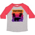 thumbnail image 3 of Inktastic California Sunset Vacation Beach Girls Toddler T-Shirt, 3 of 5