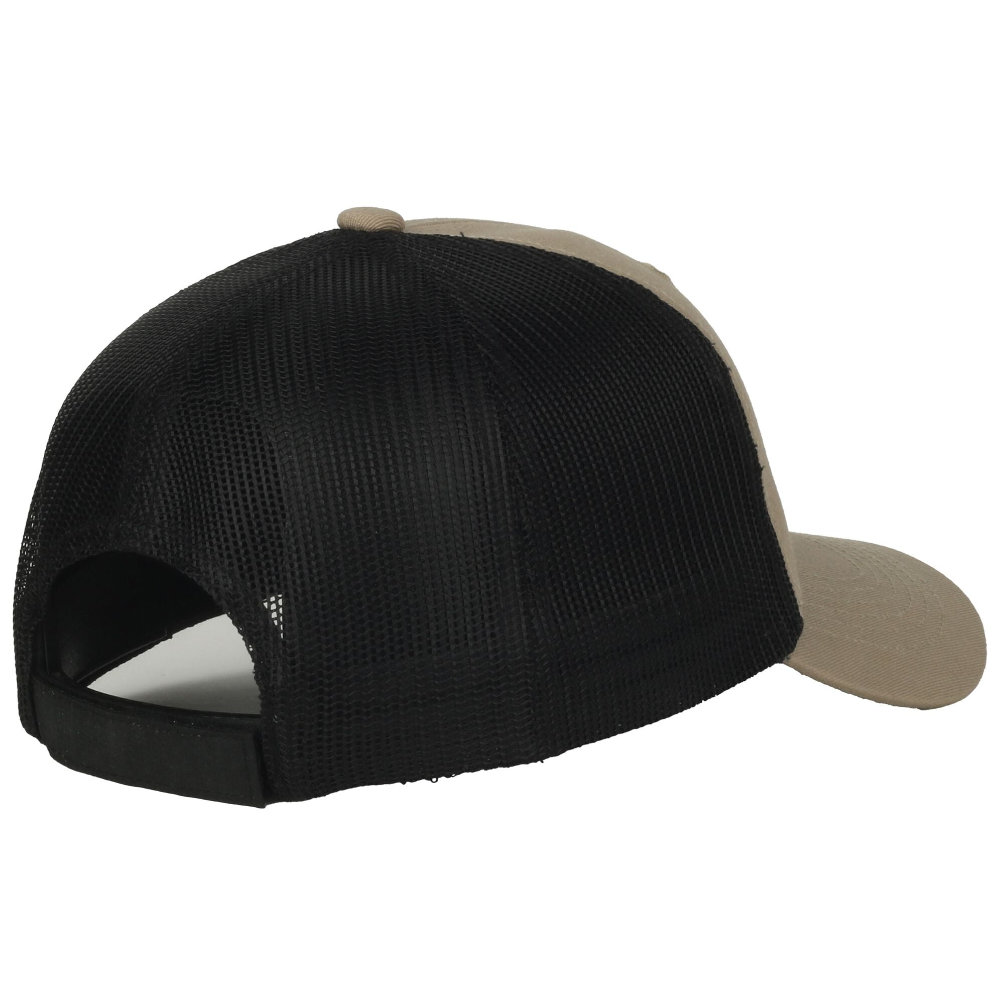Outdoor Cap Duck Hunting Hat - Cotton Trucker Cap for Men, Mesh Back, One Size, Khaki/Black