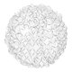 thumbnail image 4 of Cubierta de lámpara de vidrio Globo Pantalla de vidrio Decoración del hogar para luz colgante Elegante Diámetro 10cm, 4 of 9