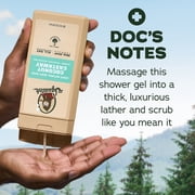 Dr. Squatch Mens Natural Body Wash, Sulfate Free Moisturizing Body Wash for men, Coconut Castaway 14 fl Oz