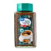 Great Value Medium Dark Roast Decal Colombian Instant Coffee, 7 oz