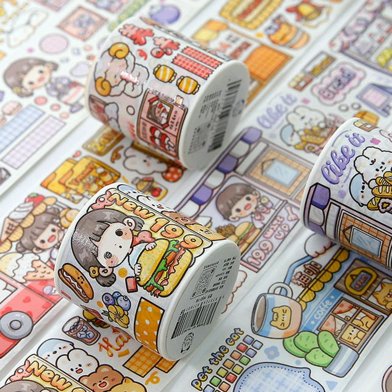 Kawaii Stickers Stationery, Paper Stickers Stationery
