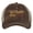 Brown, variant on Vietnam War Hat - Distressed Military Trucker Cap - Vintage Veteran Strapback (Olive)