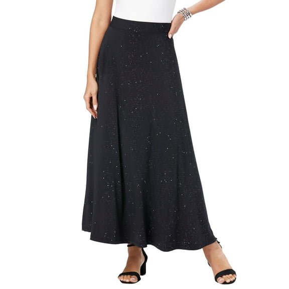 Roaman's Women's Plus Size Ultrasmooth Fabric Maxi Skirt