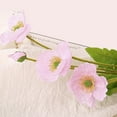 thumbnail image 6 of Silk Artificial Flower with Stem -1 Pc, Faux Poppy Spring Flowers for Home Kitchen Wedding Decorations Floral Arrangement Table Centerpieces Vase Bouquet, 6 of 8