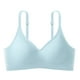 thumbnail image 1 of Brasier Tela de Mantequilla Ropa Interior sin Costuras Transpirable Absorbente de Sudor Espalda Push up Push up Sujetador de Gel de Gelatina Caído Extra Grande, 1 of 3
