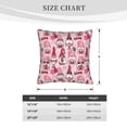 thumbnail image 4 of Bingfone Garden Gnomes Linen Throw Pillow Covers Cushion Case Pocket Button Vintage Farmhouse Pillowcase-18"x18", 4 of 9