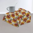 thumbnail image 6 of KLL Cartoon Sunflowers Ultra Absorbent & Soft Hand Towels for Bath, Hand, Face, Gym and Spa-27.5x16in, 6 of 7