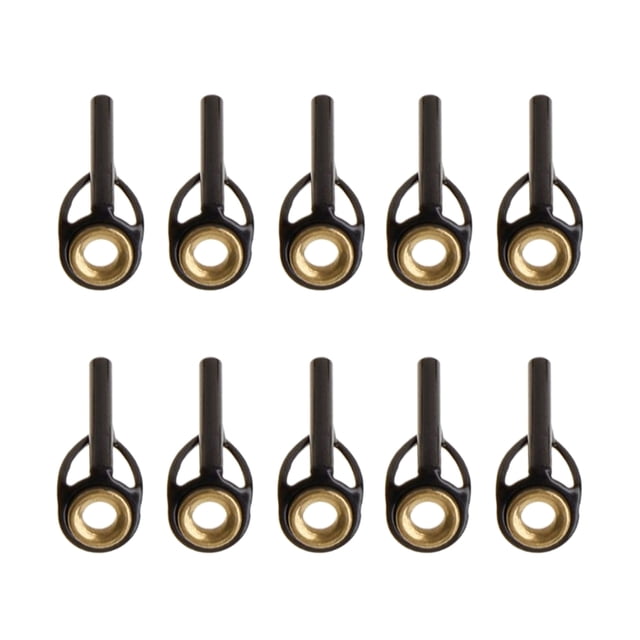 Guías de varilla resistentes giratorias 10X s de punta resistentes al 1.4mm Sunnimix Guías de caña de pescar
